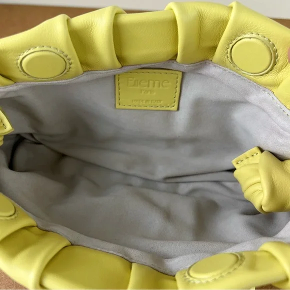 NEW ELLEME LEATHER SHOULDER BAG - Picture 11 of 13